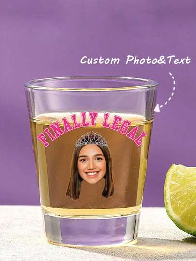 Customized Photo Wine Glass, Wine Glass With Photo, Customized Wine Glass, Customized Birthday Wine Glass, Personalized Photo Wine Glass, Multi-Functional, Funny Single Party Wine Glass, Party Gifts, Groom & Bride Face Wine Glass, Girlfriend Travel, Single Party Gift, Warm Atmosphere, Autumn Home Decor