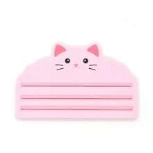 1/2个装猫粮挤压器 - 高效挤压袋内猫粮，最大限度保留剩余量，确保不浪费。专为注重清洁喂食和操作便捷的猫主人设计。这款挤压器适用于各种猫粮袋，易于清洁，保持卫生。