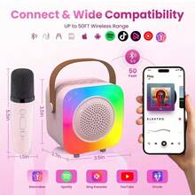 Mini Wireless Bluetooth Speaker Bass Charge Stereo Sound Outdoor Indoor Loudspeaker 360 Stereo With Two Microphones - White - View 7