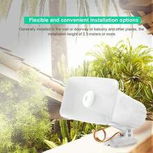 GOWENIC Bocina de Sirena de Alarma Electronica 150dB Sirena de  Interior/Exterior DC 12V para Casa Hotel Garaje Tienda Puerta Antirrobo Doble Tono Sirena de Bocina con - 348 - Ver 7