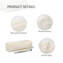Studen Oxford Cloth Color Pencil Case Bag Storage Cosmetic Bag For Schoolsss - 草綠色 - 查看 5