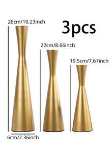 1件/套 纤腰流线型花瓶。整个花瓶采用金属质感材质制成。其造型采用“腰部纤细，顶部和底部加宽”的流线型设计，线条简洁流畅，偏向现代轻奢风格。适合摆放在客厅茶几等家居空间。 - 彩色 - 查看 5