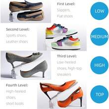 10/20/15/5/1/8pcs Adjustable Double-Deck Shoe Organizer Rack - Compact Solution For Closet, Hallway, Bedroom And Bathroom, Made Of Sturdy Plastic, Holds 10/20/5/1 Pairs Of Shoes, Shoe Slots Organizer, Adjustable Shoe Rack, Space Saving