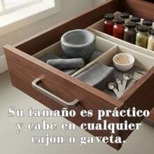 CYPNSet Mortero con Pilón de Mármol 250 ml 11.5 cm de Alto x 10 cm de Diámetro Resistente al Calor Acabado Brillante y Pulido Hecho a ManoFashion - 227643344 - Ver 8