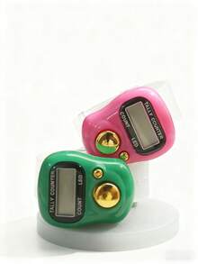 1个/5个/10个装轻便弹簧 | 迷你便携计数器，畅销跨境户外徒步健身计数器 - 彩色 - 查看 3