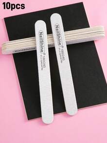 10/5/3pcs Nail File,Professional Double Sided 180/240 Grit Durable Nail Files Manicure Tool And Nail Buffering Files - Multicolor - View 8