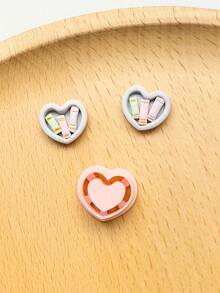 Valentine's Day Polymer Clay Cutters, Romantic Heart Shape Polymer Clay Cutter Molds For DIY Soft Pottery Earrings, Polymer Clay Crafting Tools, Valentine's Day Gift - Valentine's Day Polymer Clay Cutters - View 15
