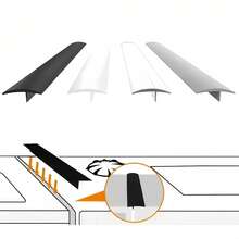 Premium tätningslister för köksspalt - Värmebeständiga silikon-spilltätningslister lämpliga för spis/ugn/bänkskiva, förhindrar skräp- och vätskeläckage - Moderna tätningslister för köksapparater, tillämpliga på 12 scenarier, spis, diskho, ugn, apparater och mer - Multifärgad - Visa 11