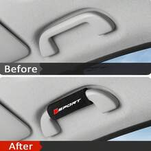 Funda protectora para manijas de puerta de coche/Manga para reposabrazos apta para Audi, BMW, Mercedes-Benz y otros modelos de coche - A - Ver 3