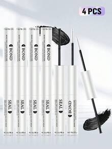 【72小时超强粘性】1/2/3支装低敏二合一睫毛胶水定型液 | 72小时超强粘性，不含乳胶，防水 | 适用于DIY簇状假睫毛、自制假睫毛化妆工具 | 混合黑色睫毛延长胶 - 白色 - 查看 17