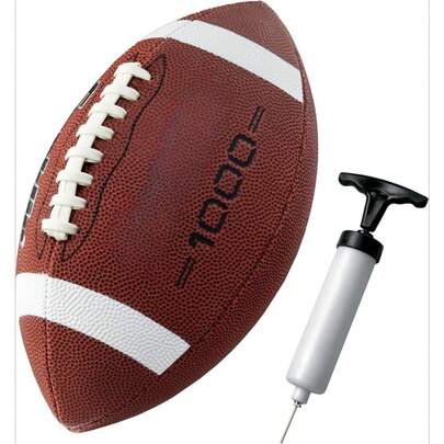Sports Youth + Adult Footballs - Extra Grip 1000 Official Size, Junior