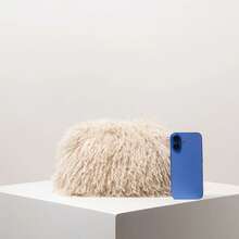 Clutch Bag For Women, Fur Purse, Bridal Party, Prom Bag, Prom Accessories, Holiday Party, Wedding Items, Gifts For Women, Autumn & Winter - Be - Xem 4