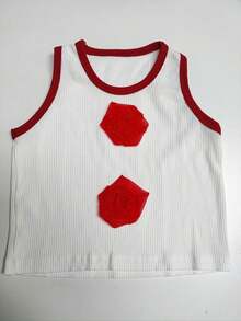 blusa croped - Branco - Visão 5