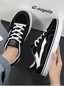 Men's Autumn/Winter New Waterproof Flexible Soft Bottom Sports Shoes - Black - View 3