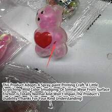 8/16/32/48个情人节迷你捏捏球减压玩具，附赠礼品卡，适合男孩、女孩、儿童、青少年，可用作学校班级情人节贺卡、礼物、奖品、派对礼品，颜色和款式随机。 - 情人節2 - 查看 10