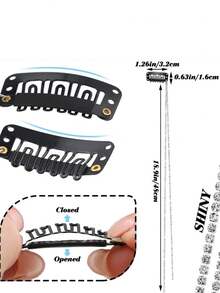 1pc Crystal Rhinestone Hair Chain With Tassel Hair Clip, Unique Shiny Hair Accessory - Multicolor - View 5