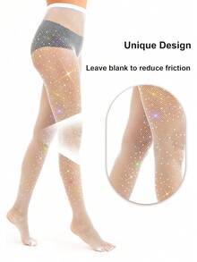 Sparkly Fishnets Tights Fishnet Stockings Rhinestone Fishnet Tights For Women