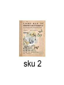 40 Tờ/Gói Giấy Dán Washi Sách Dán Hình Bản Đồ Cổ Điển Cây Bướm Sách Dán Không Cần Cắt Bách Khoa Toàn Thư Bộ Sáng Tạo Và Bóng Tối Sổ Tay Sáng Tạo Vật Liệu Cắt Dán Tự Làm Thiệp Chúc Mừng Trang Trí Phong Bì Sách Dán Hình Nhãn Dán Đồ Dùng Sổ Lưu Niệm Hình Nhãn Dán Vui Nhạy Đồ Dùng Sổ Lưu Niệm Kindle - Nhiều màu - Xem 16