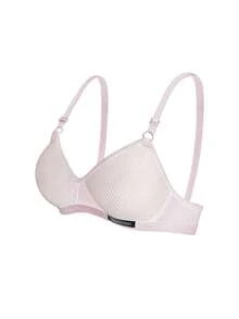 5pcs/Set Teen GirlBras, Wireless Bras For Developing Breasts, Comfortable Bras To Prevent Sagging, Adjustable Straps, Non-Removable Pads, Suitable For 13-16 Years Old Girls - Multicolor - View 7