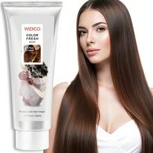 230ml Multi-Color Permanent Hair Dye Mask, Gentle Ingredients, Non-Irritating, Non-Damaging. Easy & Quick Application, Long-Lasting Color, Glossy & Radiant Hair. - 彩色 - 查看 17