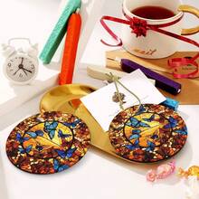 Butterfly Ceramic Christmas Hanging Ornament For Xmas Tree Wedding Holiday Party Home Decor - 蝴蝶 - 查看 6