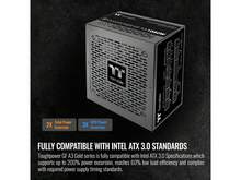 Thermaltake Toughpower GF A3 ATX 3.0 1050W 80+ Gold Full Modular SLI/Crossfile Ready Power Supply; PCIe Gen.5 600W 12VHPWR Connector Included; PS-TPD-1050FNFAGU-L) - US B Type Plug(110-127V) - View 4