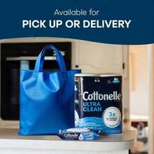 Cottonelle Ultra Clean Toilet Paper,24 Family Mega Rolls = 132 Regular Rolls,9 Mega Rolls = 36 Regular Rolls,4 Extra Large Rolls (Equivalent To 16 Regular Rolls) - Ultra Clean Care With A Wavy Texture, Effectively Cleans, Septic TankSafe And Clog-Proof, Soft And Strong, Value Pack. Cottonelle Toilet Paper, Extra Large Rolls, Septic TankSafe Paper, Clog-Proof, Soft And Strong, Ultra Clean Texture, Flushable Toilet Paper,Packaging May Vary - 白色 - 查看 9