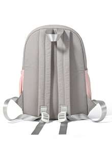 Unisex Fashion Backpack, Minimalist Hiking Bag With Multiple Pockets For Organized Storage, Stylish Drawstring Decor, Suitable For Outdoor, Commute, Travel - Multicolor - View 11