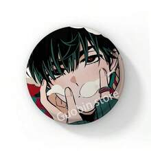 58mm 卡通可爱女孩 Sua 软纽扣胸针 动漫外星人舞台 Sua TILL IVAN 胸针 Mizi Luka 徽章别针 硬币胸针 背包装饰 圆形徽章 包包帽子饰品礼品 - 58 mm - 查看 33