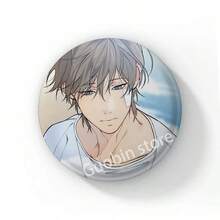 卡通迷失云端BL动漫徽章胸针卡通斯凯勒·西鲁斯艺术胸针背包装饰配件学生文具 - 58 mm - 查看 36