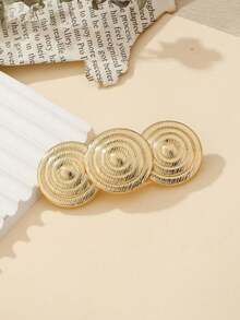 Bộ sưu tập kẹp tóc lò xo tối giản bằng kim loại mới năm 2025, kẹp tóc cao cấp cài bên hông, kẹp tóc mái, phụ kiện tóc cho nữ, kẹp càng cua, kẹp tóc cài đầu, phụ kiện đội đầu, ghim cài tóc, kẹp tăm. - Nhiều màu - Xem 4