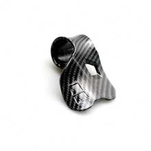 Universal Motorcycle Carbon Throttle Assist Wrist Rest Cruise Control Grips Bobber Touring Dirt Bike - A - View 7