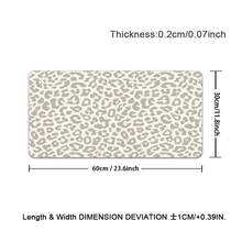 1pc Extra-Large Gaming Mouse Pad And Keyboard Mat,Minimalist Leopard Print Design Office Small-Sized Desk Protector, Suitable For Laptops And Study - Non-Slip Base, Multiple Sizes Available XL XXL, Ideal For Home/Office Work,Gaming Room, Dorm - Multicolor - View 15