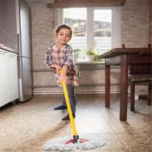 Spin Mop Replacement Head 4 Pack Mop Refill Compatible With Ocedar Triangle Swivel Mops Microfiber Swivel Mop Refill,Deep Clean,Machine Washable And Easy To Replace - Màu be - Xem 6