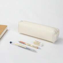 Studen Oxford Cloth Color Pencil Case Bag Storage Cosmetic Bag For Schoolsss - 草綠色 - 查看 9