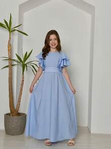 Evangelical Youth Dress - 淺藍色 - 查看 7