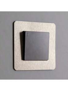 1pc Modern Style Light Switch Sticker - Self-Adhesive Installation, Durable PC Plastic Material. Suitable For Living Room, Bedroom And Office - Easy Installation. - Multicolor - View 5
