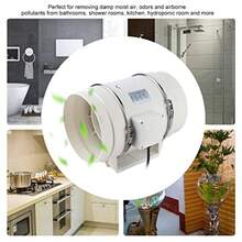 CYPNMavis Laven Ventilador de Escape Ventilador de Conducto de Ventilación Restaurante para la Herramienta de Limpieza del Hogar de la Cocina 8inFashion - 227600463 - Ver 7