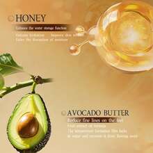 5片装保湿足膜 - 薰衣草/蜂蜜/视黄醇/椰子/乳木果油，每对40克，有助于缓解足部干燥、皲裂、脱皮，并减少关节皱纹，男女皆宜，适合手部松弛人士使用。 - 多色-5pcs - 查看 6