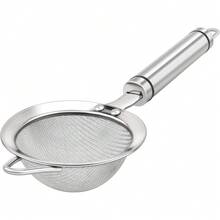 3.35 Inch 304 Stainless Steel Fine Mesh Strainer Kitchen Colander Skimmer Sieve Sifter For Food Rice Noodles Oil Filtering Fruits Vegetables Tea - 1 - View 2