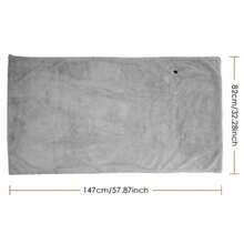 智能恒温电热毯 - USB供电便携式暖风机，3档温度调节，节能ABS材质，可机洗可折叠，适用于家庭、办公室、宿舍 - 小巧轻便设计，过热保护，春夏必备，伴娘礼物，房间装饰，卧室装饰，海滩，旅行，男女通用，度假适用 - 彩色 - 查看 14