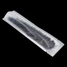 Pcs 2.1x7.08 Inch Inside Size 1.77x6.69 Inch Front Vacuum Heat Sealable Mylar Foil Bag Travel Shampoo Skincare Packaging Candy Coffee Powder Food Storage Aluminum Package - 100 + 2.1x7.08 英寸 - 查看 6