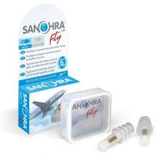 Fly Earplugs - Painless Flying - Earplugs Facilitate Pressure Equalization In Airplane - 24 DB SNR Noise Reduction - Reusable - 1 Pair - Adults - US/F/IT Regular - M - 查看 3