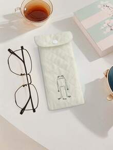 Estuche de almacenamiento para gafas con diseño divertido, estuche de transporte de moda para gafas y gafas - Multicolor - Ver 7