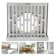 CYPNYosoo Health Gear Drenaje de Piso de Esquina de Acero Inoxidable Drenaje Lateral de Esquina Diseño en Forma de L para Pared Filtro de Residuos Sólidos Hardware para el Hogar Drenaje de PisoFashion - 227403845 - Ver 7