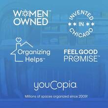 CYPNYouCopia StoreMore - Estante expandible para sartenes y tapas organizador ajustable de 12.5 a 22 pulgadas de ancho para almacenamiento de gabinetes de cocina edición clásicaFashion - 219618889 - Ver 7