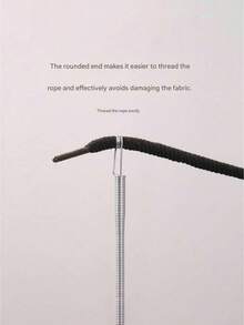 1/2/3pcs Flexible Guiding Head Pull Cord Tool, Multifunctional Spring-Loaded Inserter For Clothing Elastic Bands, Lace, Ribbons, Belts, DIY Assistant, Household Essential Set, Christmas Gift, Women, Steel Spring Flexible