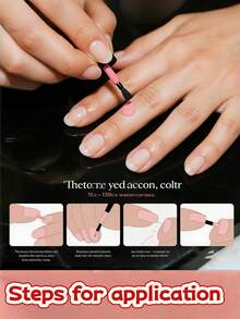 1 Bottle 10ml Water-Based Nail Polish, Quick Drying, Long-Lasting, Peel-Off, Suitable For Students, Alcohol-Free Nails - Multicolor - View 6