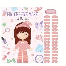 Spa Party Game Kit - 38pcs Set With Pin The Cucumbers Poster, Blindfolds & Stickers - Perfect For Makeup Parties & Spa Themed Events - Multicolor - View 11