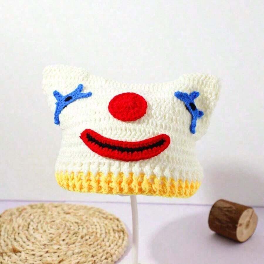 1pc Style Cute Beanie Hat Women - Clown - View 1